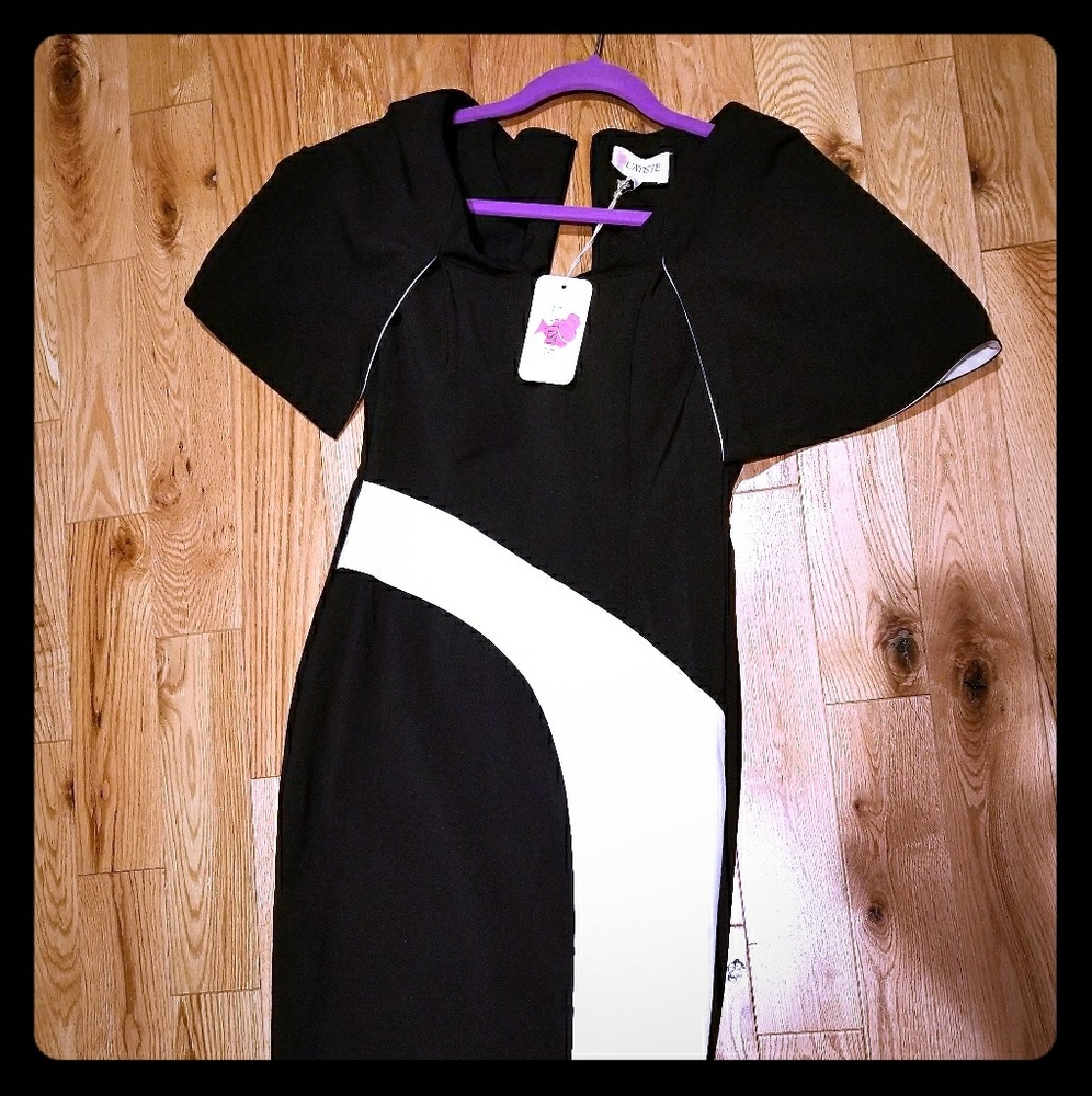L'atiste new black and white dress!